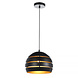 Freelight Hanglamp Djarin Ø 28 cm zwart goud Freelight Hanglamp Djarin Ø 28 cm zwart goud
