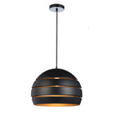 Freelight Hanglamp Djarin Ø 48 cm zwart goud