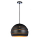 Freelight Hanglamp Djarin Ø 48 cm zwart goud Freelight Hanglamp Djarin Ø 48 cm zwart goud