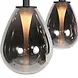 Mexlite Hanglamp Glimsy 5 lichts L 115 cm zwart Mexlite Hanglamp Glimsy 5 lichts L 115 cm zwart