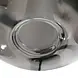 Mexlite Hanglamp Glimsy 5 lichts Ø 45 cm zwart