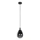 Mexlite Hanglamp Glimsy 1 lichts Ø 22 cm zwart Mexlite Hanglamp Glimsy 1 lichts Ø 22 cm zwart