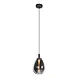 Mexlite Hanglamp Glimsy 1 lichts Ø 22 cm zwart Mexlite Hanglamp Glimsy 1 lichts Ø 22 cm zwart