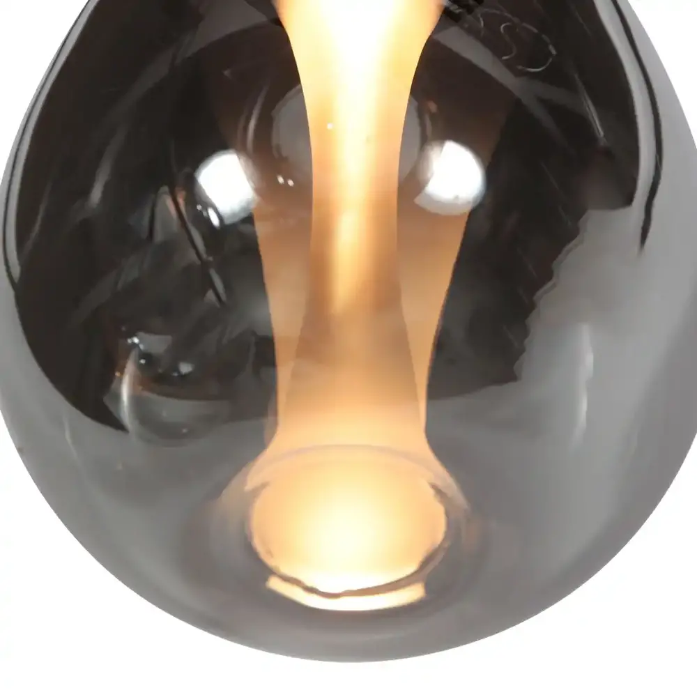 Steinhauer Hanglamp Glimsy 1 lichts Ø 22 cm zwart Steinhauer Hanglamp Glimsy 1 lichts Ø 22 cm zwart