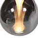 Mexlite Hanglamp Glimsy 1 lichts Ø 22 cm zwart Mexlite Hanglamp Glimsy 1 lichts Ø 22 cm zwart