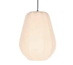 Anne Light & home Hanglamp Sable Ø 27 cm linnen creme Anne Light & home Hanglamp Sable Ø 27 cm linnen creme