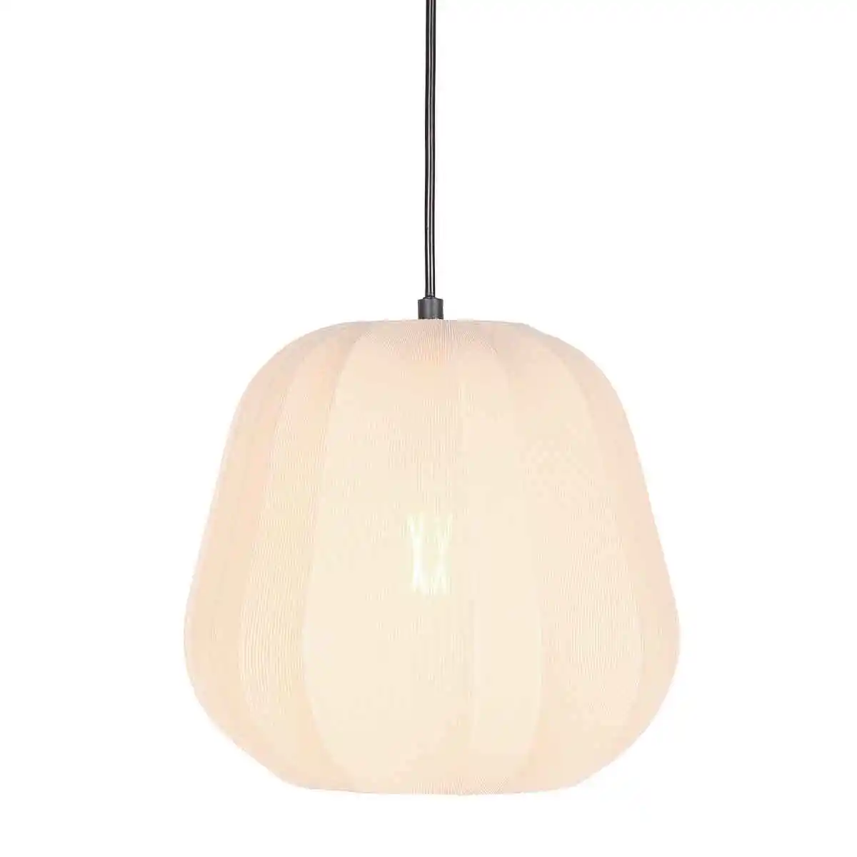 Anne Light & home Hanglamp Sable Ø 28 cm linnen creme