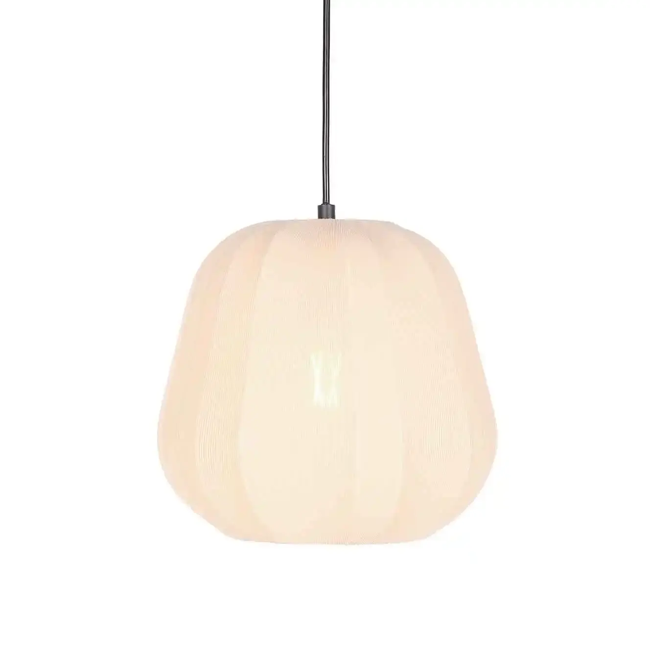 Anne Light & home Hanglamp Sable Ø 25 cm linnen creme