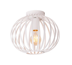 Lucide MANUELA - Plafonnière - Ø 25 cm - 1xE27 - Wit