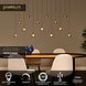Lucide MONTANA - Hanglamp - LED Dimb. - CCT - 13x5,7W 2700K/4000K - Grijs ijzer | Premium Lucide MONTANA - Hanglamp - LED Dimb. - CCT - 13x5,7W 2700K/4000K - Grijs ijzer | Premium