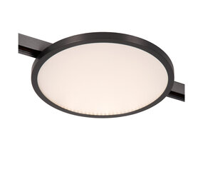 Lucide Premium LINIAL FIXXT Railspot - 1-fase Railsysteem/ Railverlichting - 1xLED - Mat Zwart Chroom