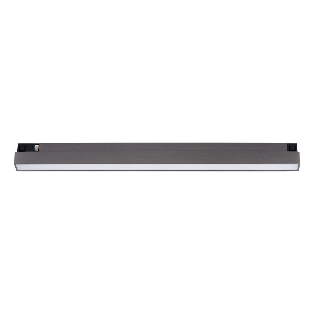 Lucide Premium LINIAL GLYX Railspot - 1-fase Railsysteem / Smart Railverlichting - 1xLED - Mat Zwart Chroom