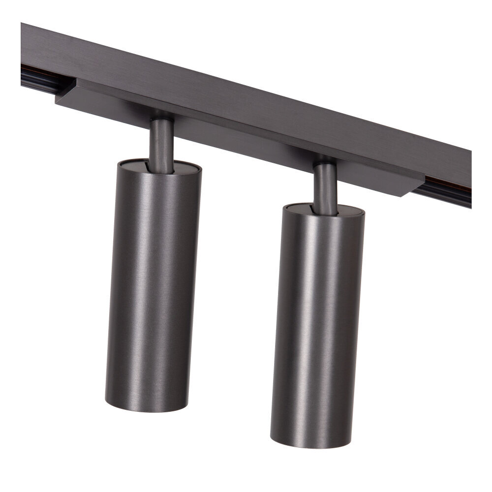 Lucide Premium LINIAL MOXX Railspot - 1-fase Railsysteem/ Railverlichting - 2xLED - Mat Zwart Chroom Lucide Premium LINIAL MOXX Railspot - 1-fase Railsysteem/ Railverlichting - 2xLED - Mat Zwart Chroom