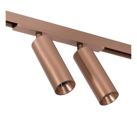 Lucide Premium LINIAL MOXX Railspot - 1-fase Railsysteem/ Railverlichting - 2xLED - Champagne Lucide Premium LINIAL MOXX Railspot - 1-fase Railsysteem/ Railverlichting - 2xLED - Champagne