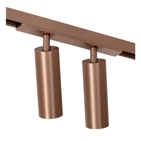 Lucide Premium LINIAL MOXX Railspot - 1-fase Railsysteem/ Railverlichting - 2xLED - Champagne Lucide Premium LINIAL MOXX Railspot - 1-fase Railsysteem/ Railverlichting - 2xLED - Champagne