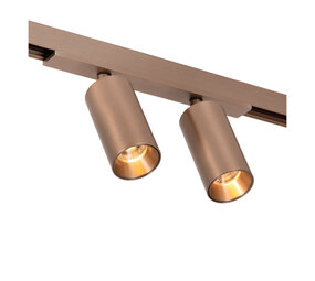 Lucide Premium LINIAL BIXX Railspot - 1-fase Railsysteem/ Railverlichting - 2xLED - Champagne