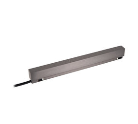 Lucide Premium LINIAL Opbouwdriver 200W - 1 fase Railsysteem / Railverlichting  - Smart - 48V Track - Zwart Mat Chroom