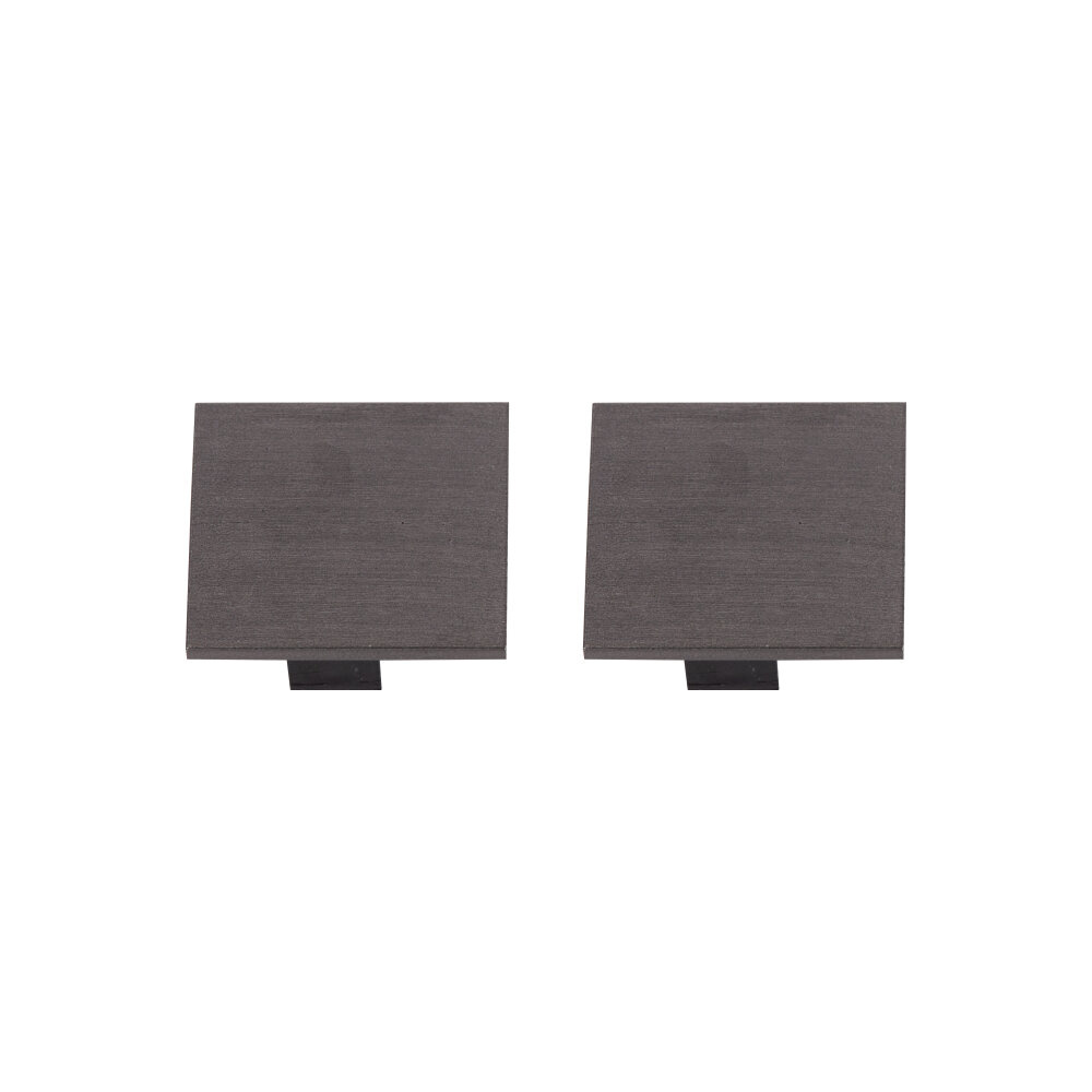 Lucide Premium LINIAL Eindkap - 1-fase Railsysteem / Railverlichting - Set van 2 - Mat zwart chroom