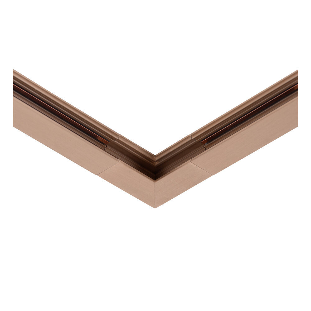 Lucide Premium LINIAL Opbouwrail -Hoek Verticaal- 1 fase Railsysteem / Railverlichting - Champagne