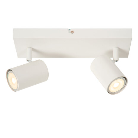 Lucide AMIGO - Plafondspot - 2xGU10 (MR16) - Wit