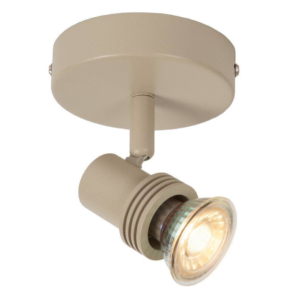 Lucide KIANTI - Plafondspot - Ø 10 cm - 1xGU10 (MR16) - Taupe Lucide KIANTI - Plafondspot - Ø 10 cm - 1xGU10 (MR16) - Taupe