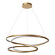 Lucide SARDANA - Hanglamp - Ø 80 cm - LED Dimb. - 1x74W 2700K - Mat Goud / Messing | Premium Lucide SARDANA - Hanglamp - Ø 80 cm - LED Dimb. - 1x74W 2700K - Mat Goud / Messing | Premium