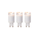 Lucide G9 - Led lamp - Ø 2,1 cm - LED Dimb. - G9 - 3x3W 2700K - Wit Lucide G9 - Led lamp - Ø 2,1 cm - LED Dimb. - G9 - 3x3W 2700K - Wit