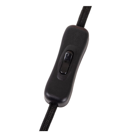 Lucide LAMBRES - Tafellamp - Ø 15 cm - 1xE27 - Taupe