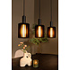 Lucide LAMBRES - Hanglamp - 5xE27 - Zwart Lucide LAMBRES - Hanglamp - 5xE27 - Zwart