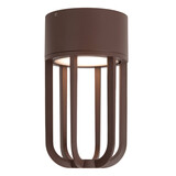 Lucide WELLS - Plafonnière Binnen/Buiten - Ø 10 cm - LED - 1x8W 2700K - IP54 - Roest bruin | Essential Lucide WELLS - Plafonnière Binnen/Buiten - Ø 10 cm - LED - 1x8W 2700K - IP54 - Roest bruin | Essential
