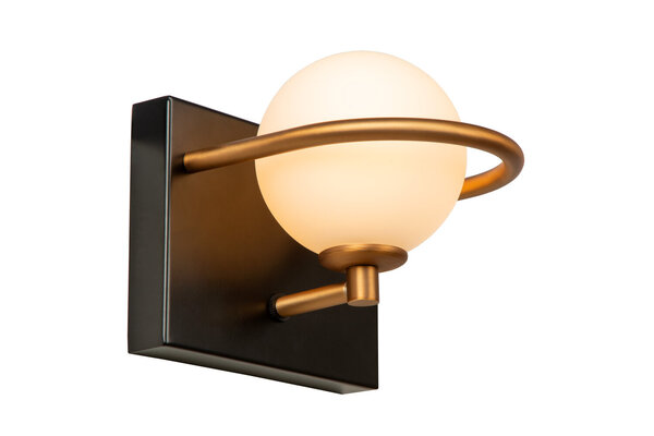 Lucide ISOBEL - Wandlamp Badkamer - 1xG9 - IP44 - Zwart Lucide ISOBEL - Wandlamp Badkamer - 1xG9 - IP44 - Zwart