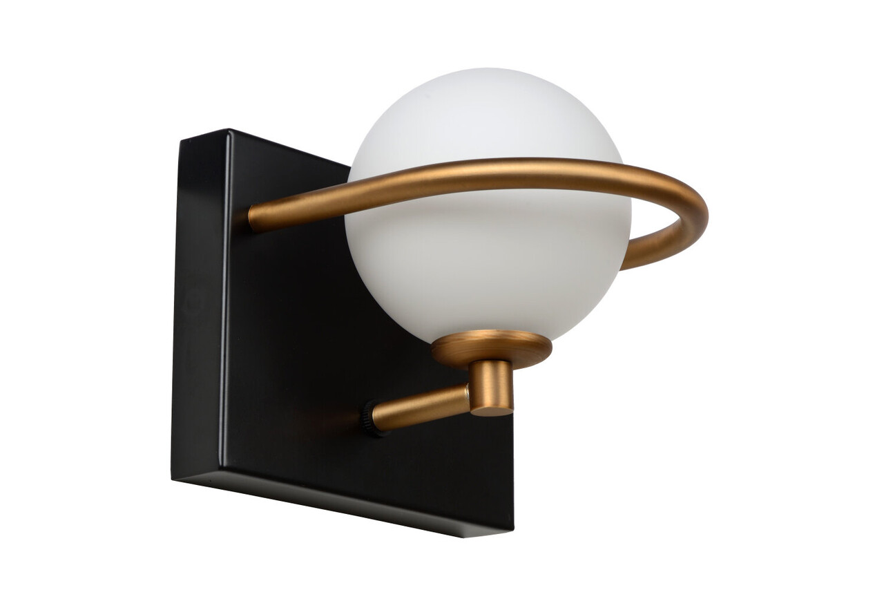 Lucide ISOBEL - Wandlamp Badkamer - 1xG9 - IP44 - Zwart Lucide ISOBEL - Wandlamp Badkamer - 1xG9 - IP44 - Zwart