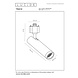 Lucide TRACK GRADO Railspot - 1-fase Railsysteem / Railverlichting - 1xGU10(MR11) -Zwart (Uitbreiding) Lucide TRACK GRADO Railspot - 1-fase Railsysteem / Railverlichting - 1xGU10(MR11) -Zwart (Uitbreiding)