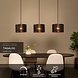 Lucide TAGALOG - Hanglamp - Ø 40 cm - 3xE27 - Zwart Lucide TAGALOG - Hanglamp - Ø 40 cm - 3xE27 - Zwart