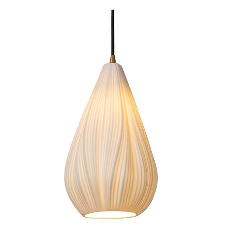 Lucide CINZIA - Hanglamp - 8xE27 - Wit