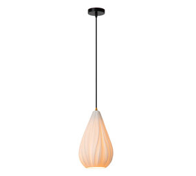 Lucide CINZIA - Hanglamp - Ø 18,3 cm - 1xE27 - Wit Lucide CINZIA - Hanglamp - Ø 18,3 cm - 1xE27 - Wit