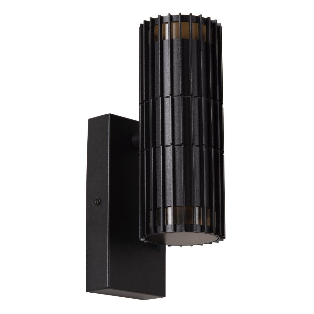 Lucide TIMBALA - Wandspot / Wandlamp Binnen/Buiten - 2xGU10 - IP44 - Zwart | Essential Lucide TIMBALA - Wandspot / Wandlamp Binnen/Buiten - 2xGU10 - IP44 - Zwart | Essential