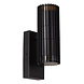 Lucide TIMBALA - Wandspot / Wandlamp Binnen/Buiten - 2xGU10 - IP44 - Zwart | Essential Lucide TIMBALA - Wandspot / Wandlamp Binnen/Buiten - 2xGU10 - IP44 - Zwart | Essential