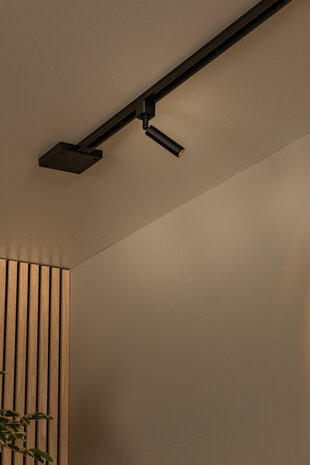 Lucide TRACK KEONI Railspot - 1-fase Railsysteem / Railverlichting - 1xG9 - Zwart
