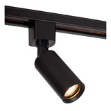 Lucide TRACK RITMO Railspot - 1-fase Railsysteem / Railverlichting - 1xGU10-MR11 - Zwart (Uitbreiding)