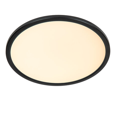 Lucide CASTOR - Plafonnière - Ø 32 cm - LED Dimb. - CCT - 1x20W 2700K/6500K - RGB - Opaal