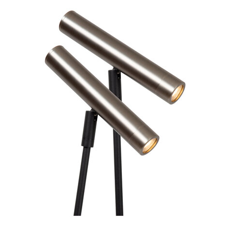 Lucide DUARTE - Vloerlamp - 2xG9 - Grijs ijzer | Vibes Lucide DUARTE - Vloerlamp - 2xG9 - Grijs ijzer | Vibes