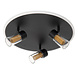 Lucide EVERINA - Plafonnière - Ø 40 cm - LED Dimb. - CCT - 2200K/6500K - Zwart | Essential Lucide EVERINA - Plafonnière - Ø 40 cm - LED Dimb. - CCT - 2200K/6500K - Zwart | Essential