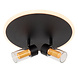 Lucide EVERINA - Plafonnière - Ø 30 cm - LED Dimb. - CCT - 2200K/6500K - Zwart | Essential Lucide EVERINA - Plafonnière - Ø 30 cm - LED Dimb. - CCT - 2200K/6500K - Zwart | Essential