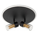 Lucide EVERINA - Plafonnière - Ø 30 cm - LED Dimb. - CCT - 2200K/6500K - Zwart | Essential Lucide EVERINA - Plafonnière - Ø 30 cm - LED Dimb. - CCT - 2200K/6500K - Zwart | Essential