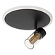 Lucide EVERINA - Plafonnière - Ø 23 cm - LED Dimb. - CCT - 2200K/6500K - Zwart | Essential Lucide EVERINA - Plafonnière - Ø 23 cm - LED Dimb. - CCT - 2200K/6500K - Zwart | Essential