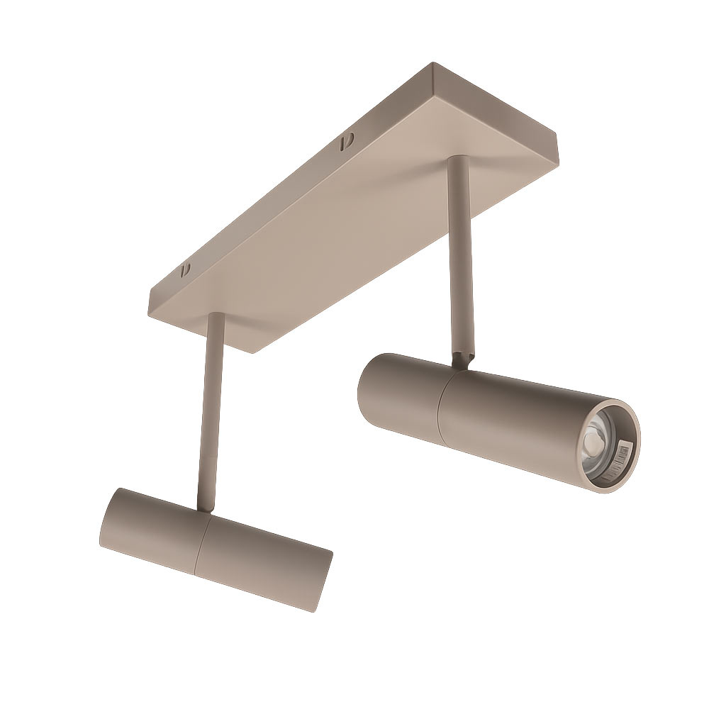 Freelight Spot Undici 2 lichts L 35 cm beige