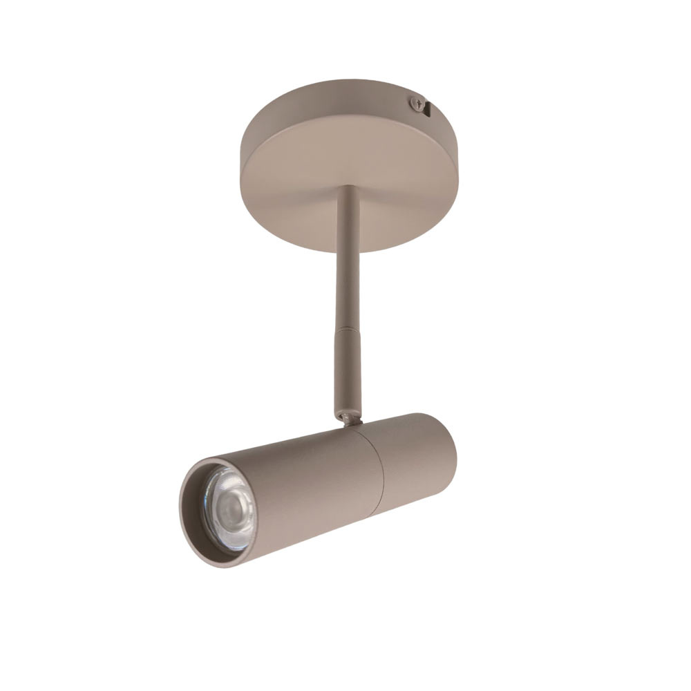 Freelight Spot Undici 1 lichts Ø 12 cm beige