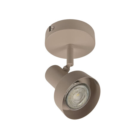 Freelight Spot Lunata 1 lichts Ø 10 cm beige