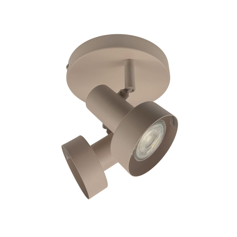 Freelight Spot Lunata 2 lichts Ø 15 cm beige Freelight Spot Lunata 2 lichts Ø 15 cm beige